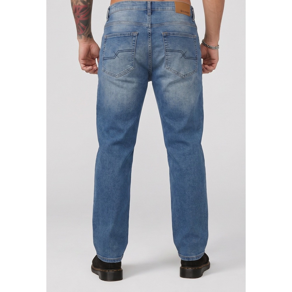 NWT Element Slim Fit Jeans Men 34x30 Blue New Modern Stretch MEL404A